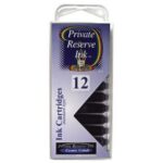12 Pack Universal Fountain Pen Cartridges - Cosmic Cobalt - Image 2