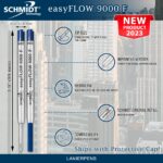 Imprinted Schmidt easyFLOW9000 Ballpoint Refill- Blue Ink, Fine Tip 0.8mm - Pack of 2 - Image 3