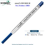 Imprinted Schmidt easyFLOW9000 Ballpoint Refill- Blue Ink, Medium Tip 1.0mm - Pack of 4