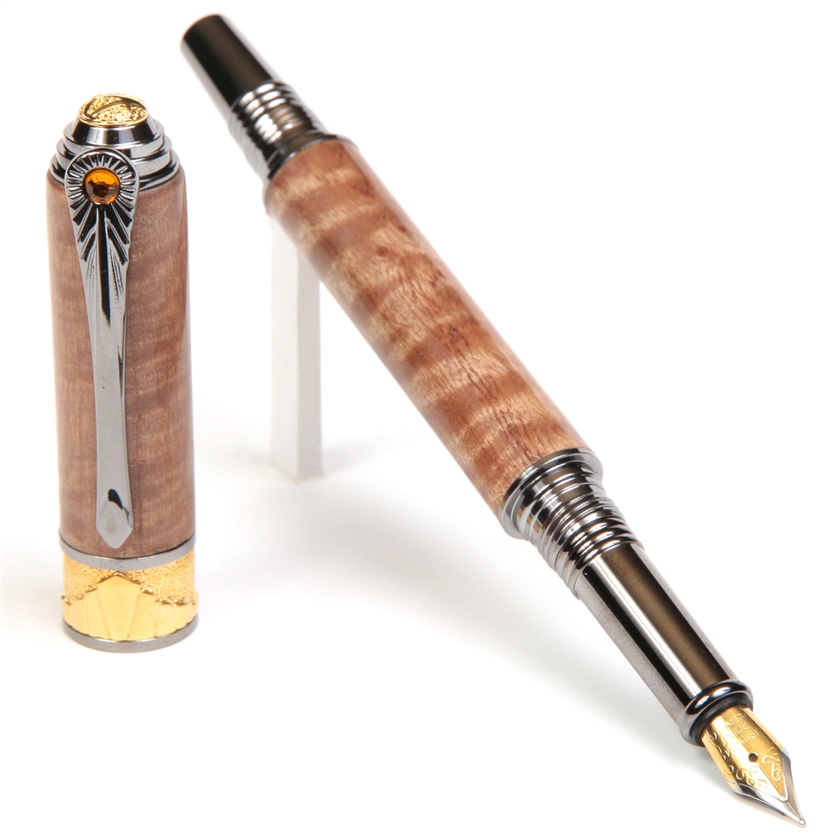 AF6W80-2T.jpg Art Deco Fountain Pen - Pyinma - Image 1