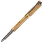 Art Deco Rollerball Pen - Olivewood - Image 2