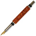 Baron Fountain Pen - Afzilia Snakeskin - Image 2