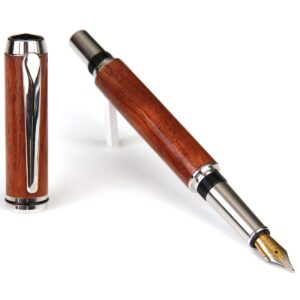 Baron Fountain Pen - Brown Mallee Burl