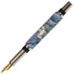 Baron Fountain Pen - Blue Maple Burl - Image 2