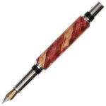 Baron Fountain Pen - Red Maple Burl - Image 2