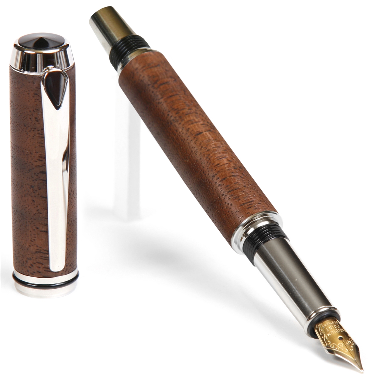 BF5W66-2T.jpg Baron Fountain Pen - Walnut Carlo - Image 1