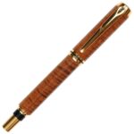 Baron Rollerball Pen - Curly Hawaiian Koa - Image 3