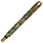 Baron Rollerball Pen - Green Maple Burl - Image 3