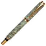 Baron Rollerball Pen - Teal Box Elder - Image 3