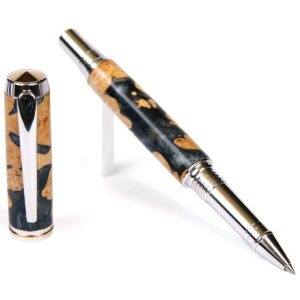 Baron Rollerball Pen - Galaxy Burl End Cap