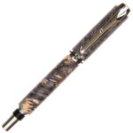 Baron Rollerball Pen - Gray & Black Maple Burl - Image 3