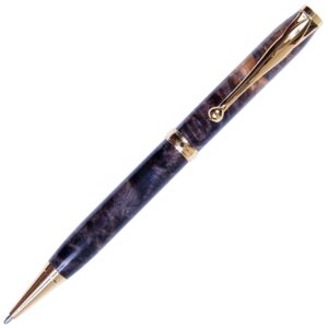 Comfort Twist Pen - Gray & Black Maple Burl