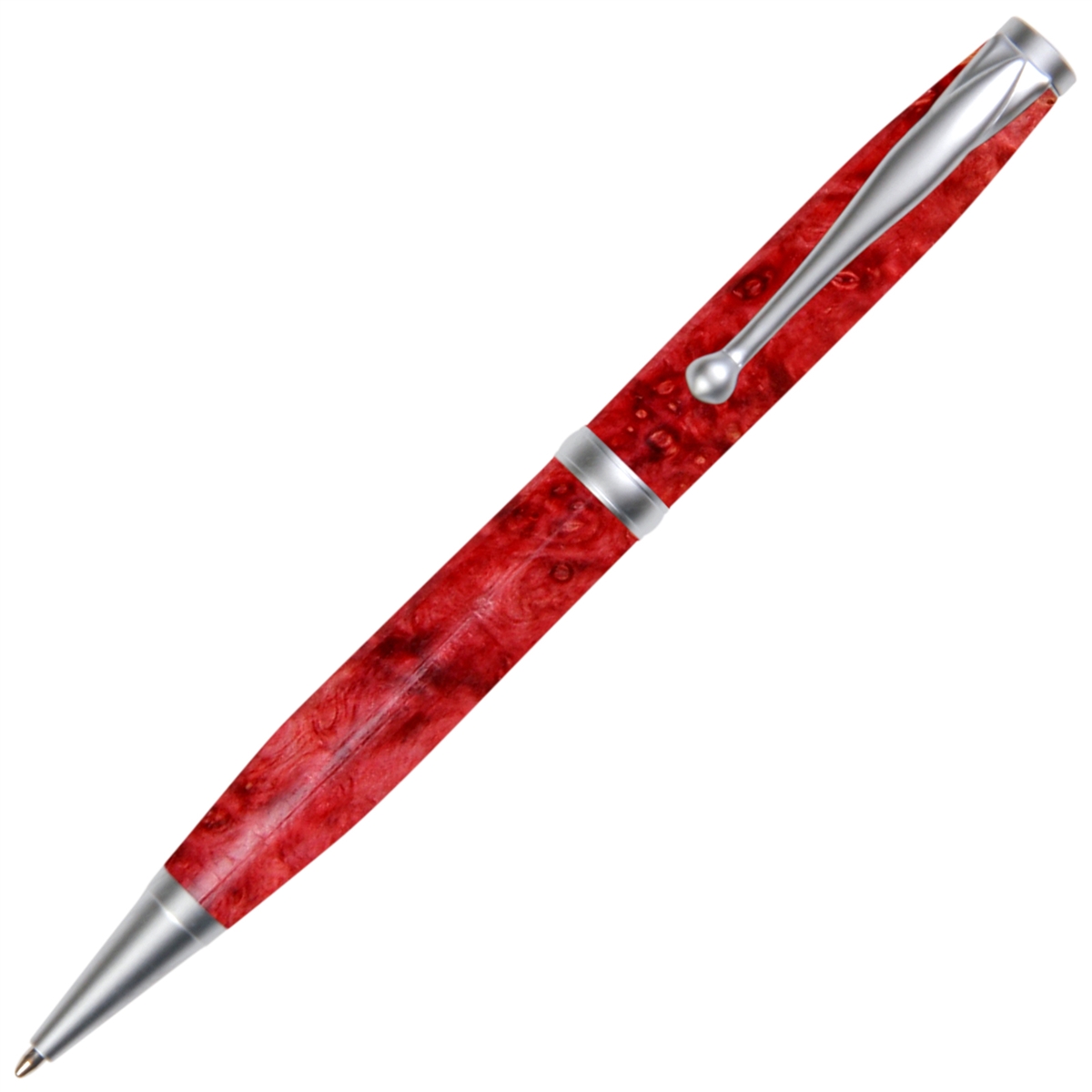 C02W15-2T.jpg Comfort Twist Pen - Red Box Elder - Image 1
