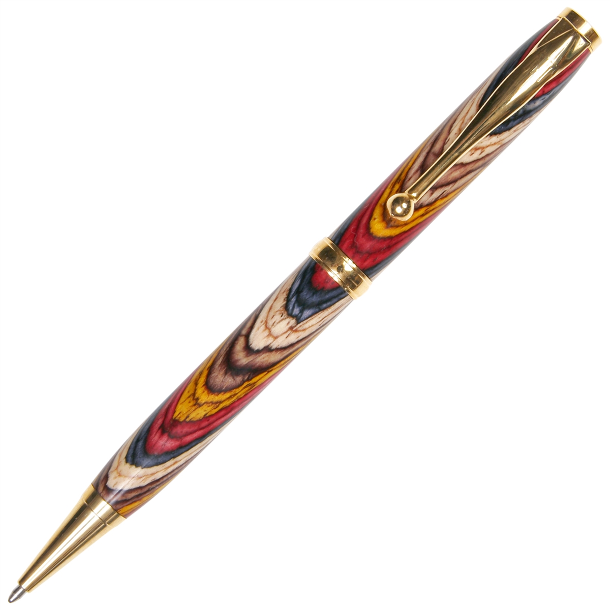 C04W23-2T.jpg Comfort Twist Pen - Festival Color Grain - Image 1