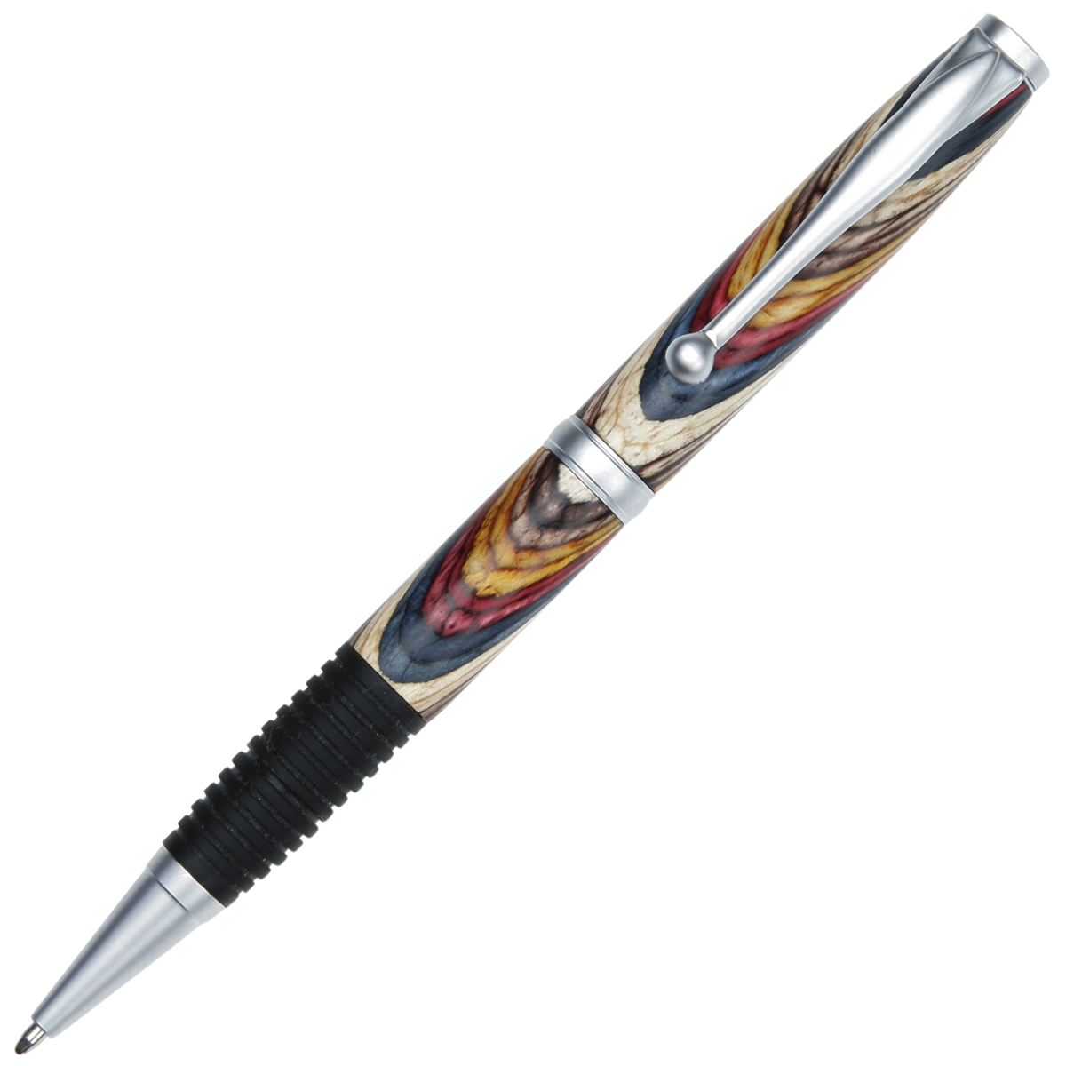 CG2W23-2T.jpg Comfort Twist Pen with Grip - Festival Color Grain - Image 1
