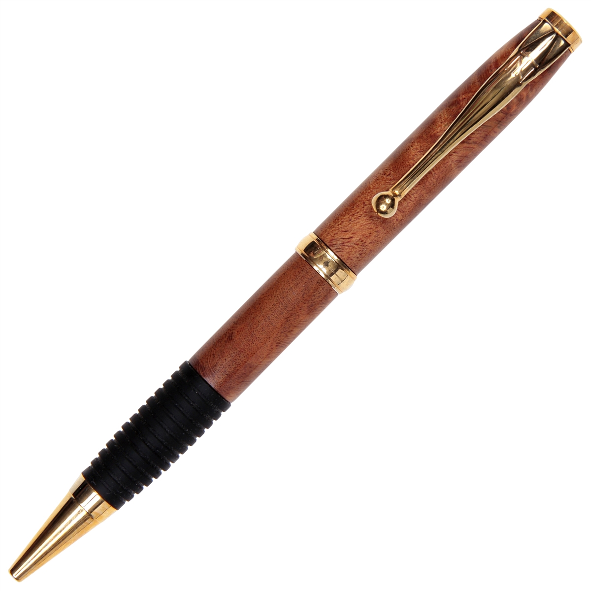 CG4W33-2T.jpg Comfort Twist Pen with Grip - Curly Maple - Image 1