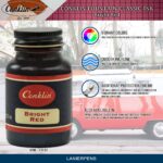 Conklin 60ml Ink Bottle - Bright Red - Image 2