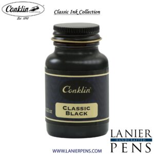 Conklin 60ml Ink Bottle - Classic Black