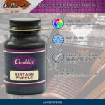 Conklin 60ml Ink Bottle - Vintage Purple - Image 2